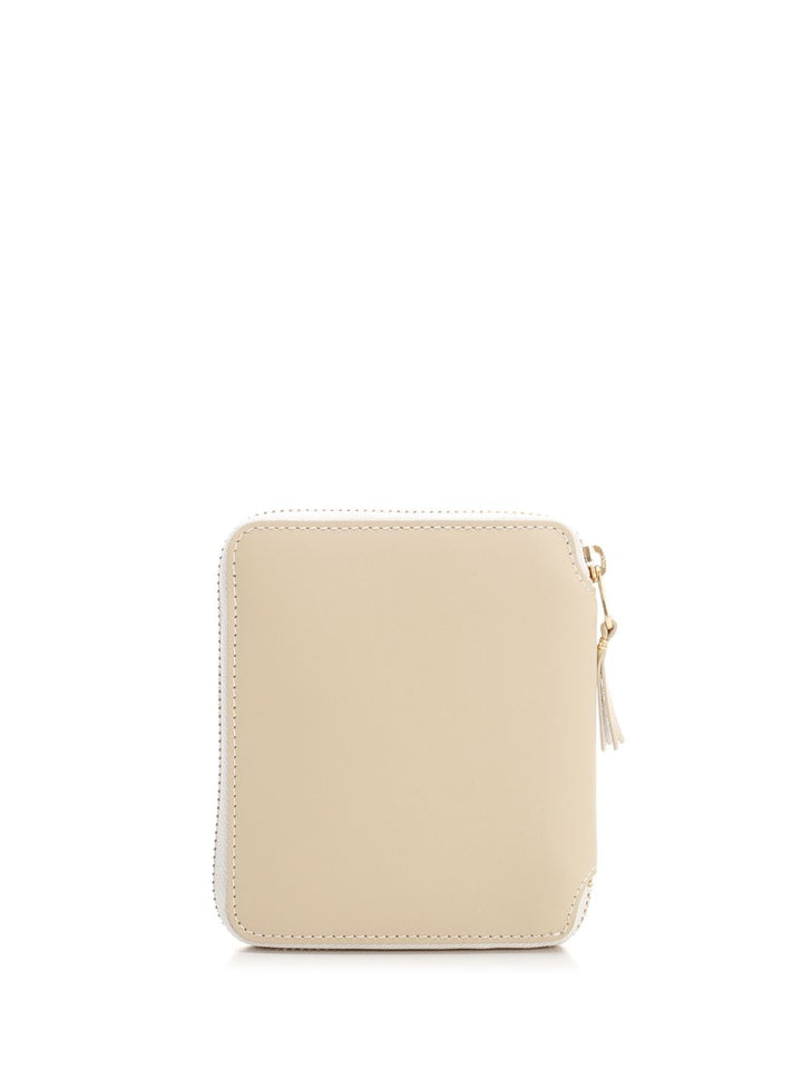 Comme Des Garcons Wallet Leather Vertical Wallet Wallets - Bianco | f8ea3124c29c6ecc33733bdd8b23c73911b183e7