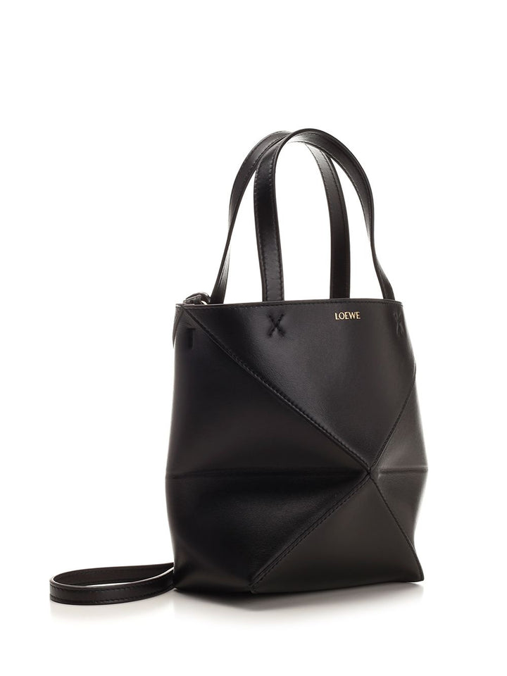 Loewe Puzzle Fold Handbags - Nero | 4035699d0efc91b4fa1a7308370141226c8e9547