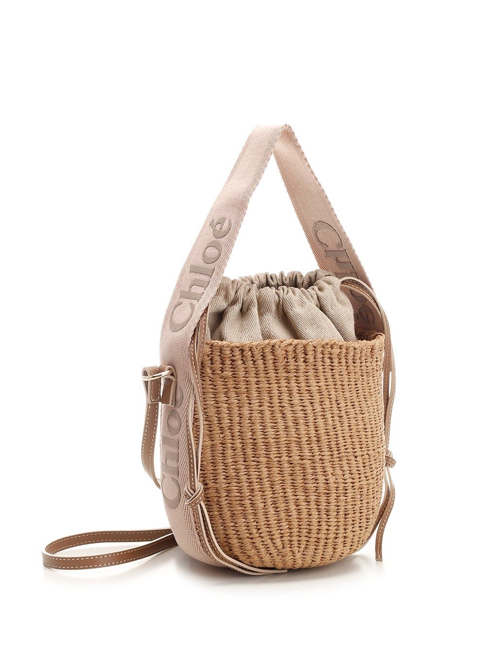 Chloe' Woody Handbags - Beige | 688013f1935e6a2fe6100f84885bf628d81fcdbb