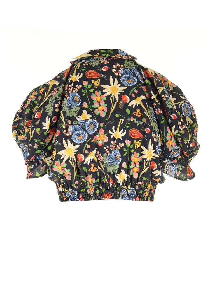Vivienne Westwood Folk Flower Top - Bianco | 40d7b2eafc7189dcfe2ea9a23346c86ba7297478