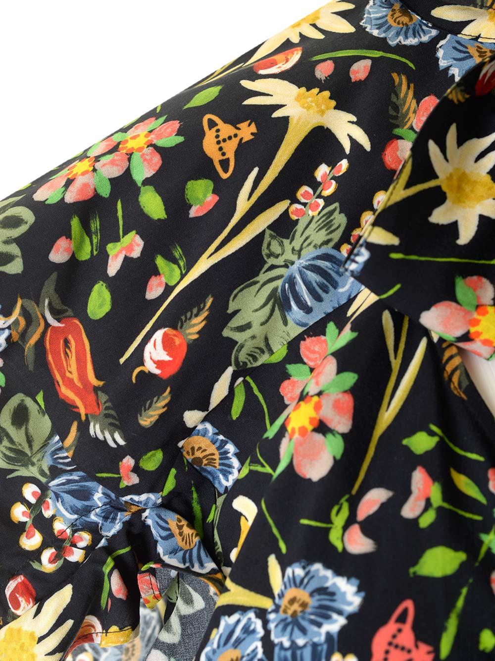 Vivienne Westwood Folk Flower Top - Bianco | 2d532164f3514a3a278922984d3e9f1fe27fa212