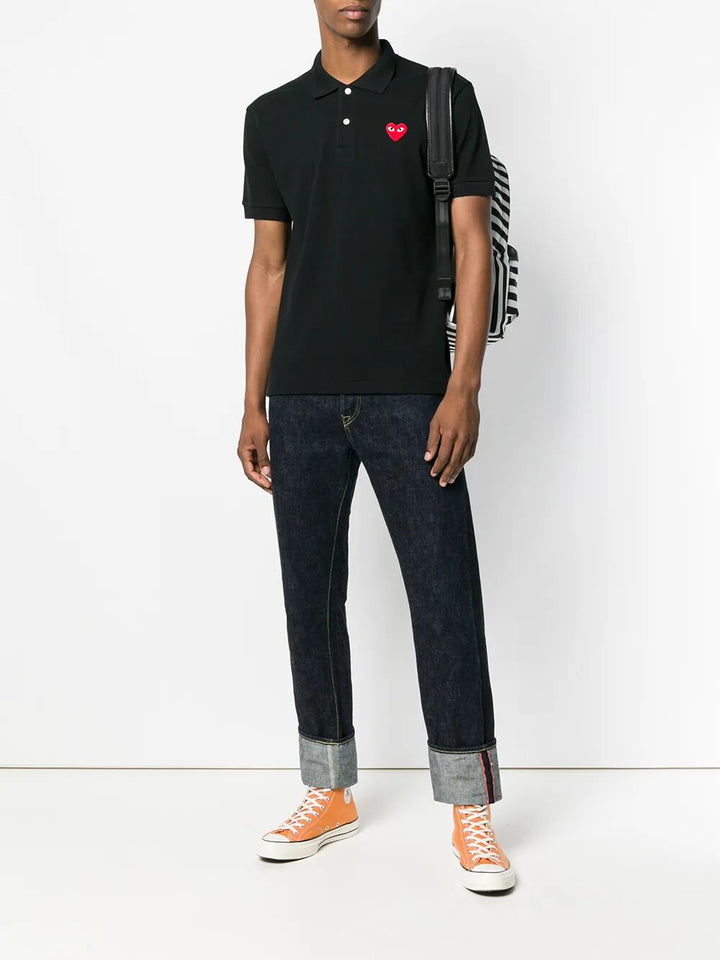 Comme Des GarÇOns Play Polo - Nero | 7f83c323846be804c8f2731c9bd87cd6d4de187c