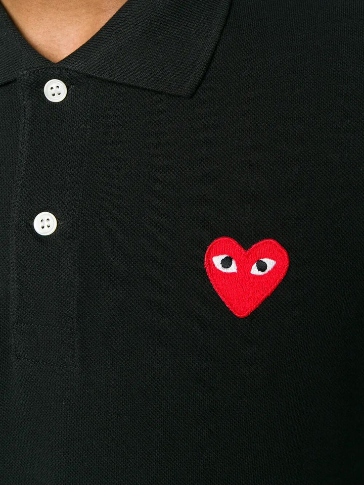 Comme Des GarÇOns Play Polo - Nero | 720b06e7de206e2f2403ee63c7e802101379a59d