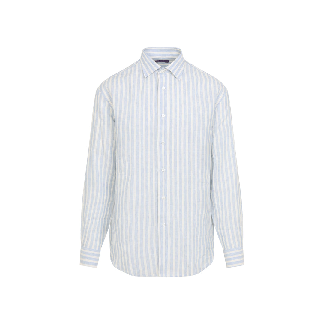 Ralph Lauren Purple Label Shirts - Blu | 0edf36bebe10dc875a46acecf8d835629bf425f9