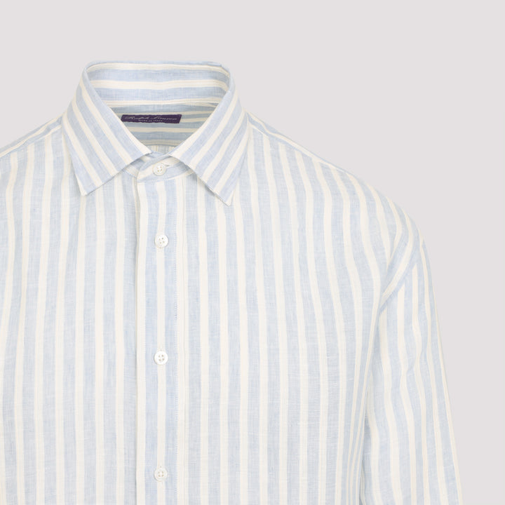 Ralph Lauren Purple Label Shirts - Blu | 066d756de4ff981e20e71708b416fa4d93975785