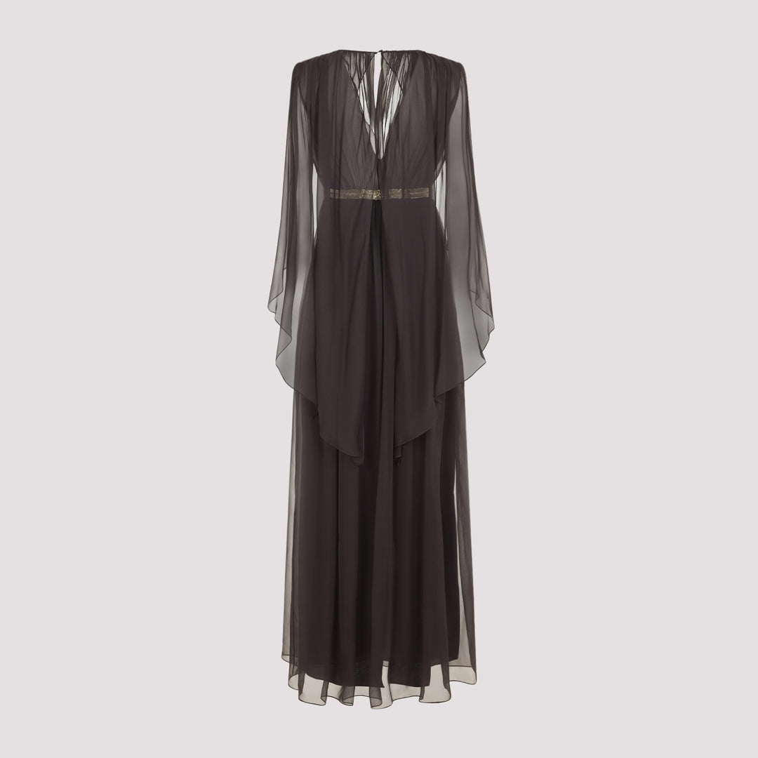 Alberta Ferretti Long dresses - Marrone | f2d919e4b9f15840e32b60a7bbf606ecd3ad09d8