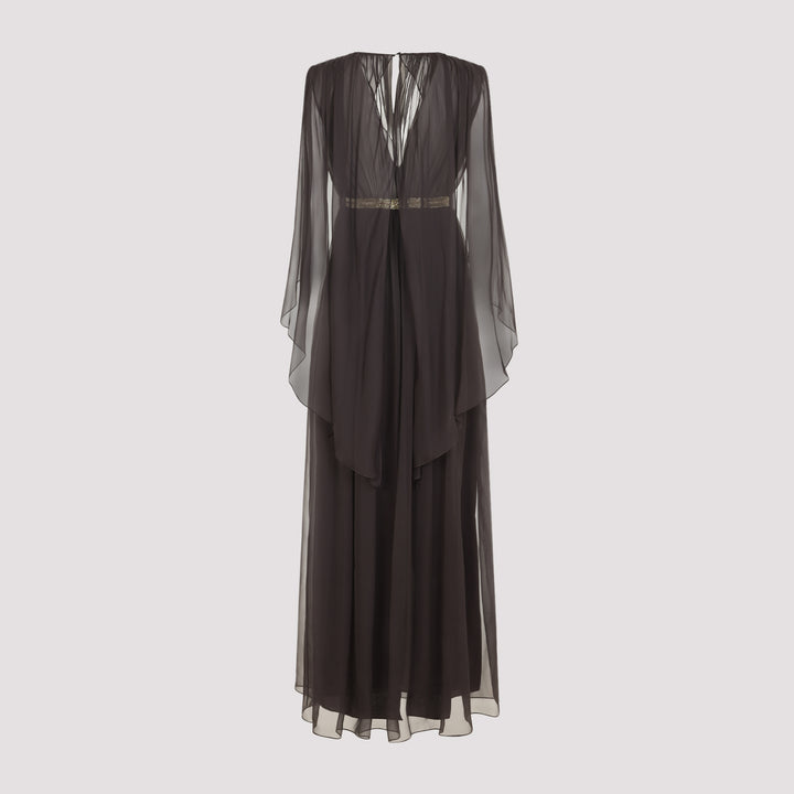 Alberta Ferretti Long dresses - Marrone | f2d919e4b9f15840e32b60a7bbf606ecd3ad09d8