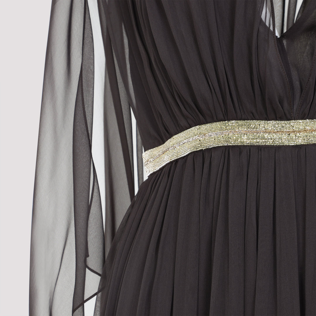 Alberta Ferretti Long dresses - Marrone | 2d2d5d0af733f1e921c8815aafc07a4fe519e91a