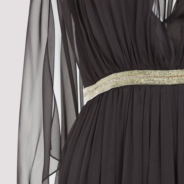 Alberta Ferretti Long dresses - Marrone | 2d2d5d0af733f1e921c8815aafc07a4fe519e91a