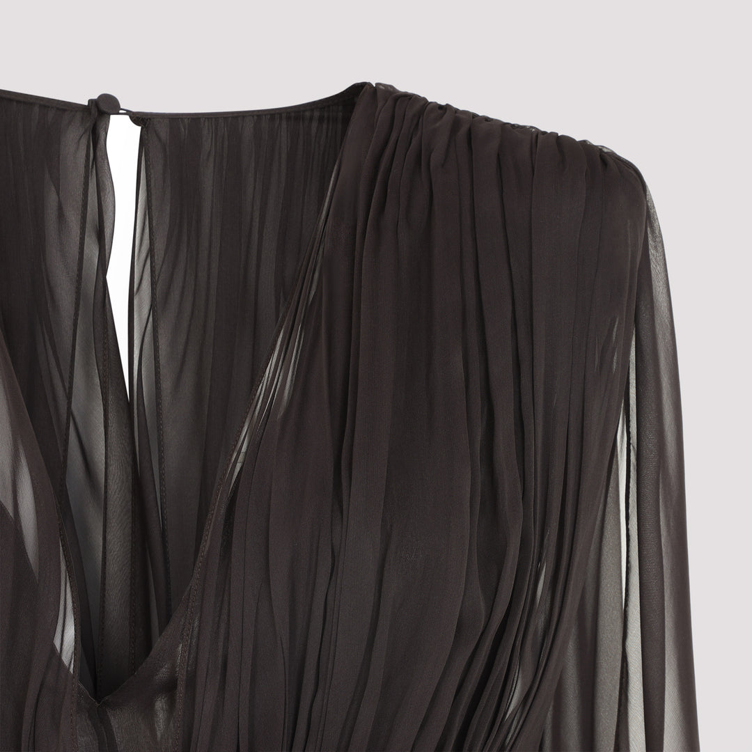 Alberta Ferretti Long dresses - Marrone | 9d5c34e27d19123cf4eea0d309b5891936e57620