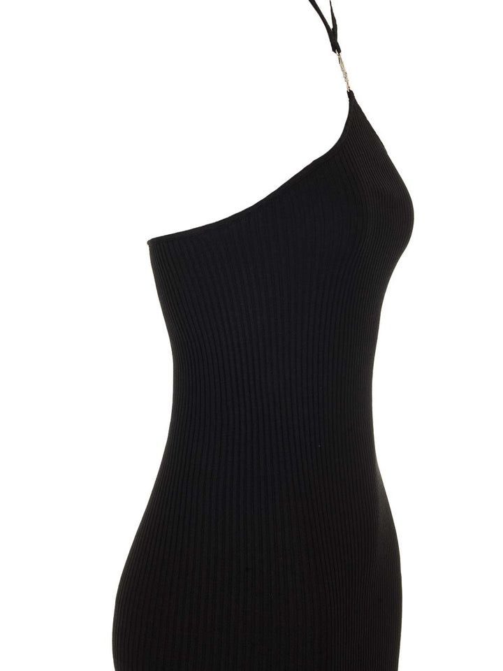 Amiri Ribbed Cotton Abiti - Nero | a039354dad5ddcf2e41cdc3932967c5296aed439