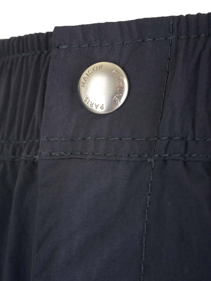 Maison KitsunÉ Nylon Trousers - Blu | 03a41f9803cd74ad6eaf9ddf27b6e4eeae0295da