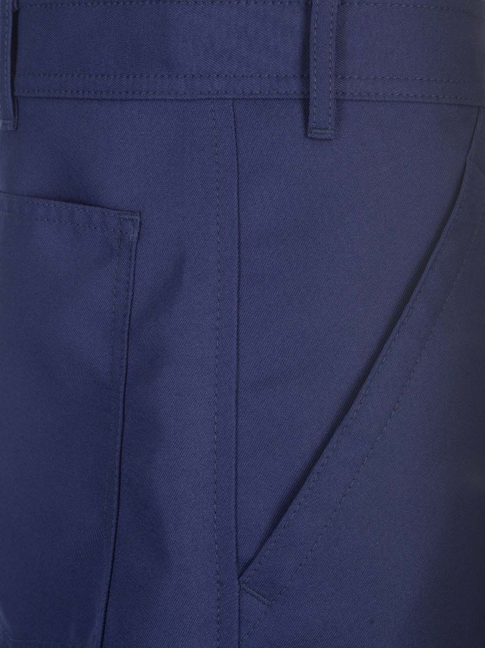 Comme Des GarçOns Shirt Twill Bermuda Shorts Trousers - Blu | 99384130631b37e80527d0ad91a7770ce4b8899b