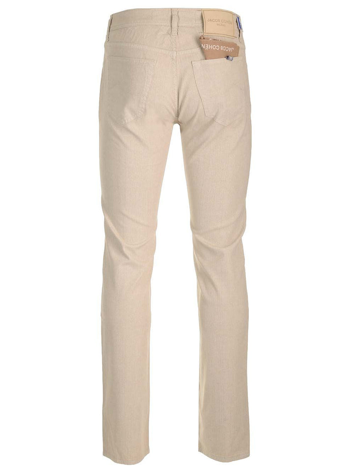 Jacob Cohen Barb Trousers - Beige | 984b7820c9596c625e7cb5261a727245342ceb9b