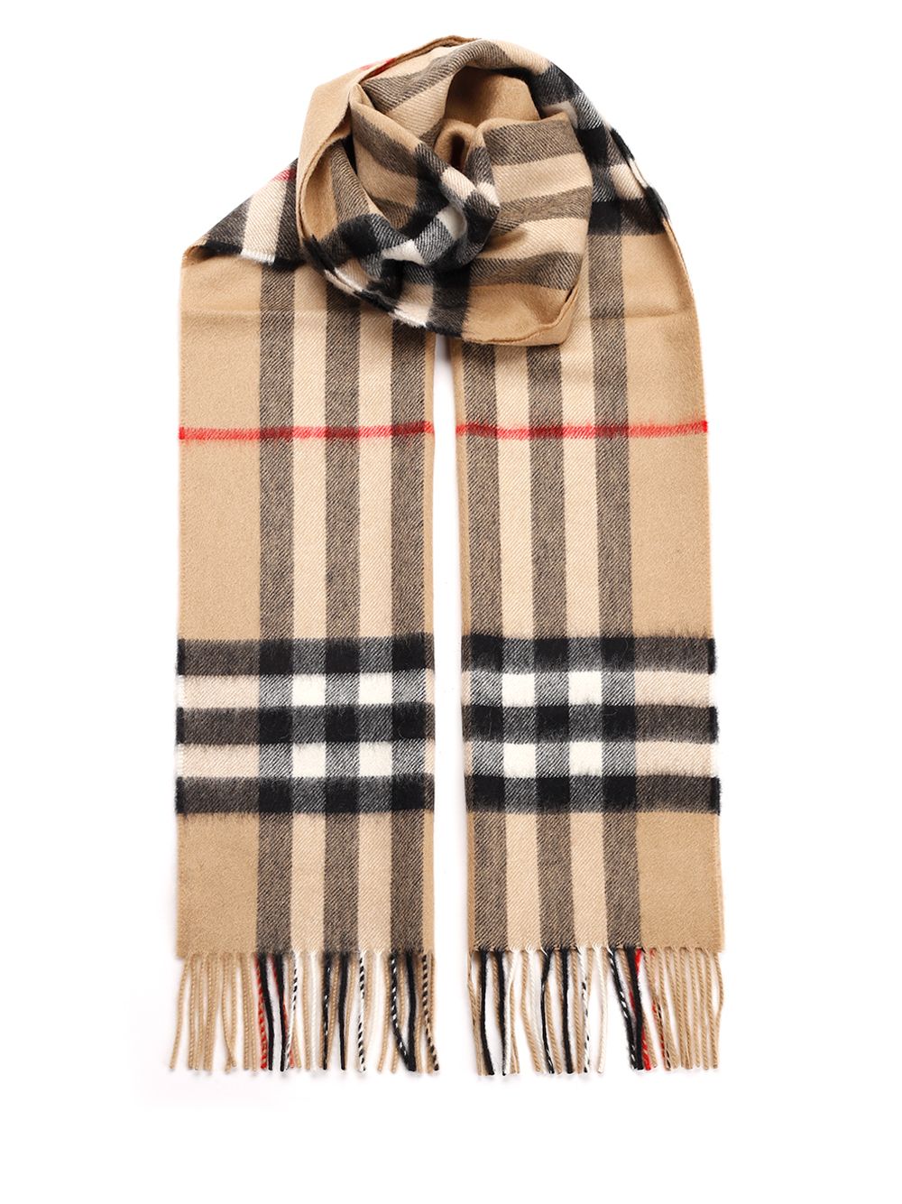 Burberry Cashmere Scarf Scarves And Foulards - Marrone | 1c3aa51c7052c74ab5b237d34cdfe19ceda86a55