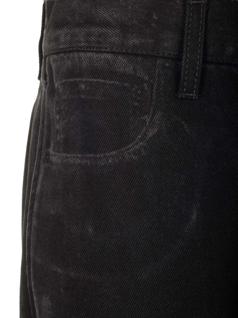 Mcqueen Black Jeans Trousers - Nero | 73879906432c11303b41cd26b9d3ac3dbe8ad8fb
