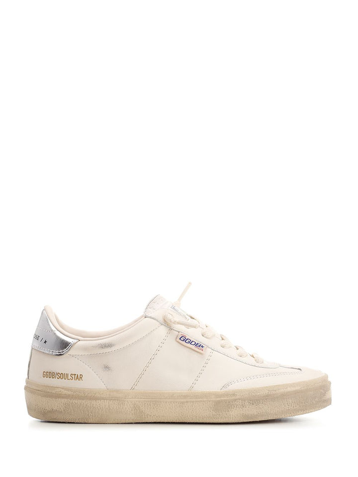 Golden Goose Deluxe Brand Soul Star Sneakers - Bianco | b3eb0d864f220773f0189f691011721fcf99fa93
