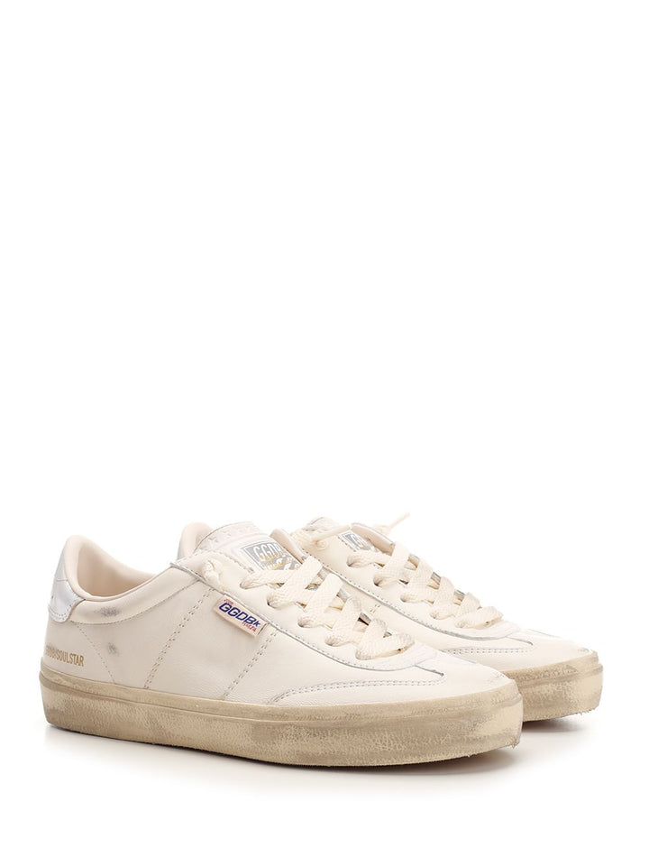 Golden Goose Deluxe Brand Soul Star Sneakers - Bianco | f6d30c543b81241bf1a40a589780ca438f7cdc0c