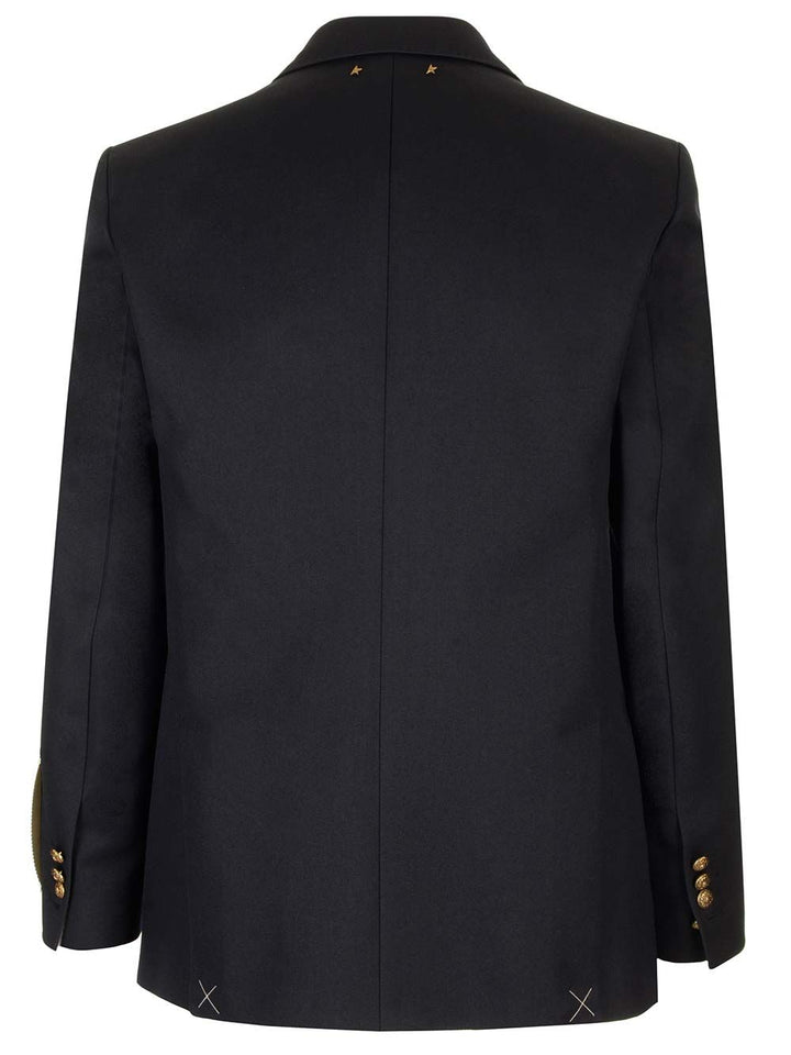Golden Goose Deluxe Brand Double-Breasted Blazer Giacche - Blu | 487266e72de796c609018aa08d4ca44af4c8c91c