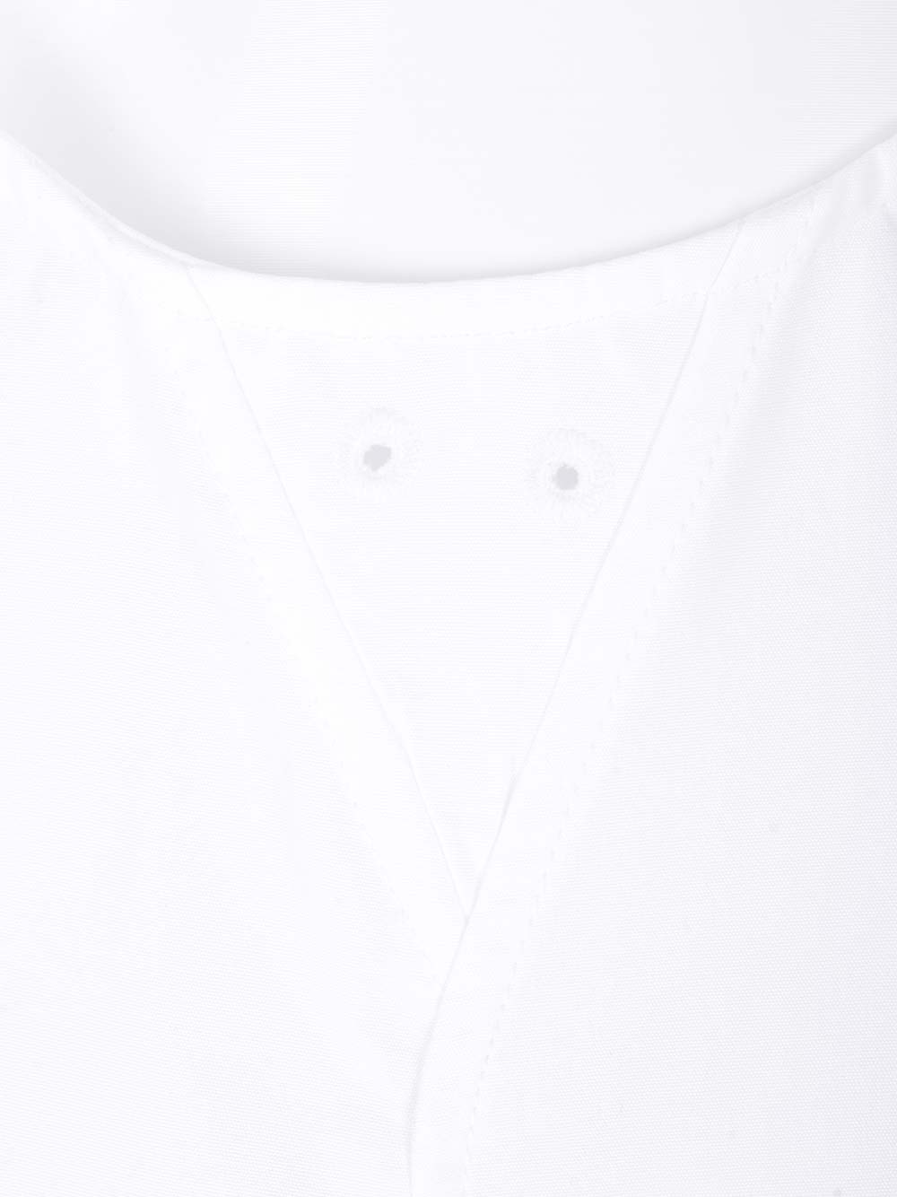 Saint Laurent Henley Top - Bianco | 6c805e366765f8c54b0c704f724408be71ec73ff