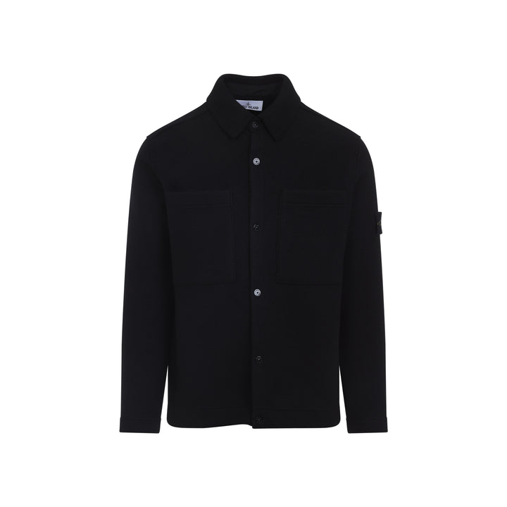 Stone Island Cardigan - Nero | c1b07066a7e54c2f977d0df2beb279ebe4f6b0d5