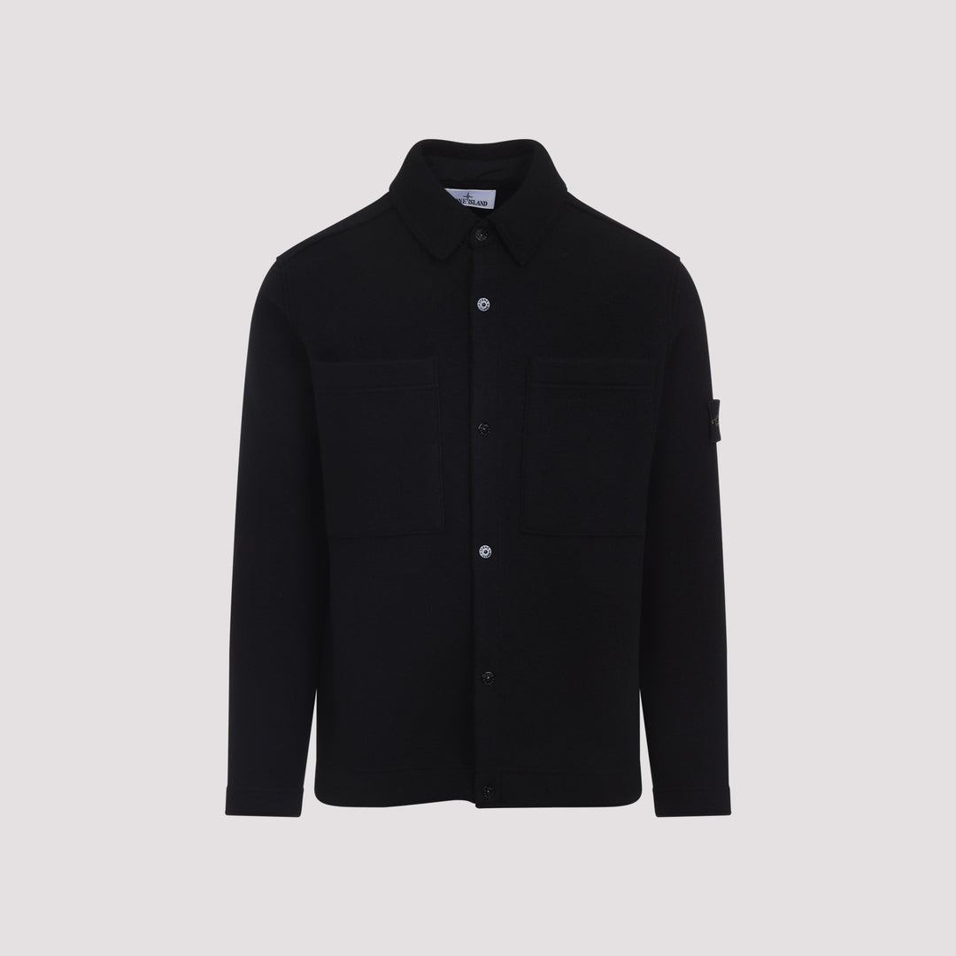 Stone Island Cardigan - Nero | d29228b31f2dd2deab1f3e13e86b7c51bf9184ab