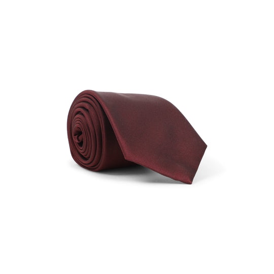 Red Silk Tie