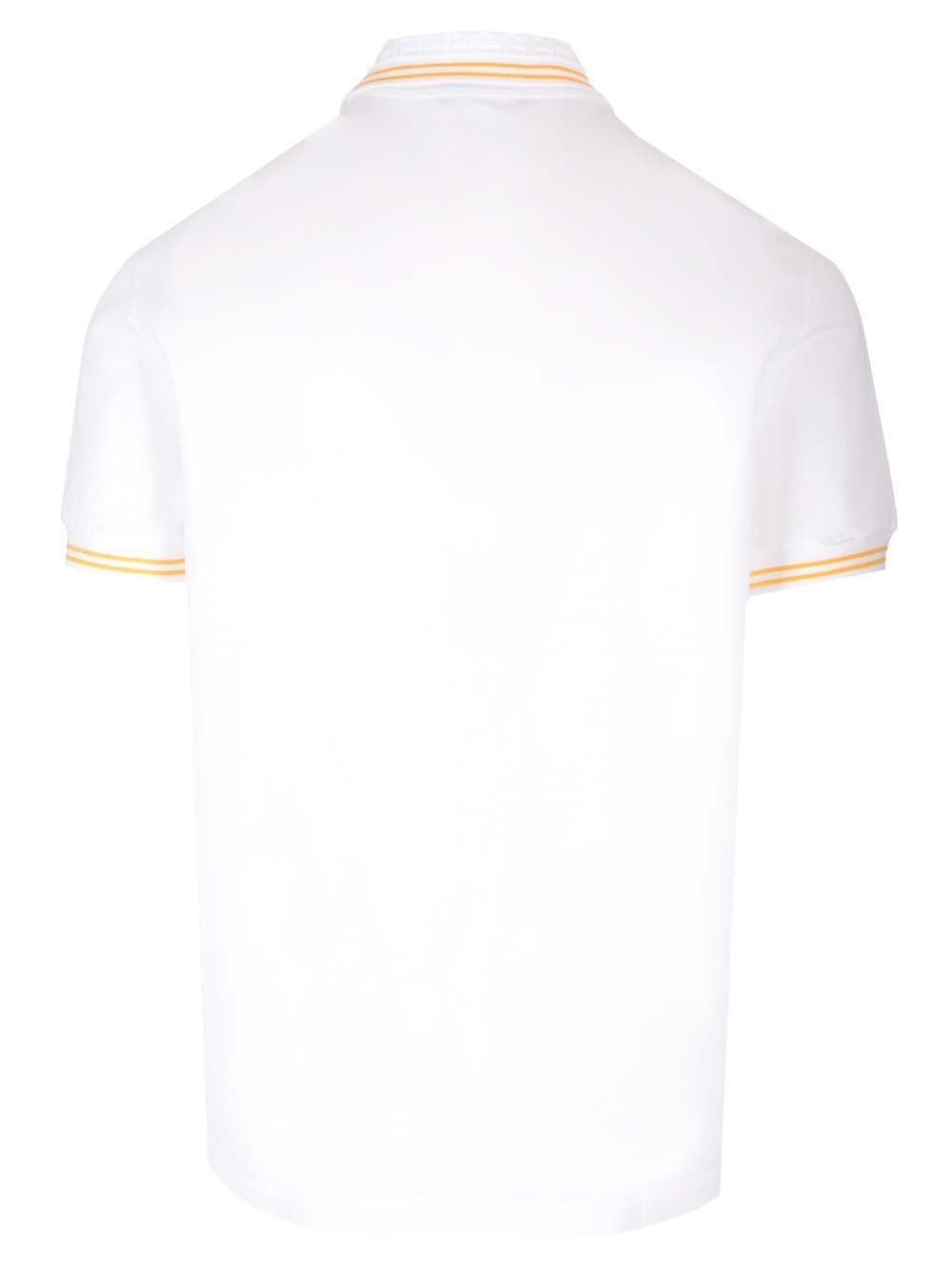 Versace Medusa Polo shirt - Bianco | 558ee5dbef0506ea9b07af4179304ed1774fa712