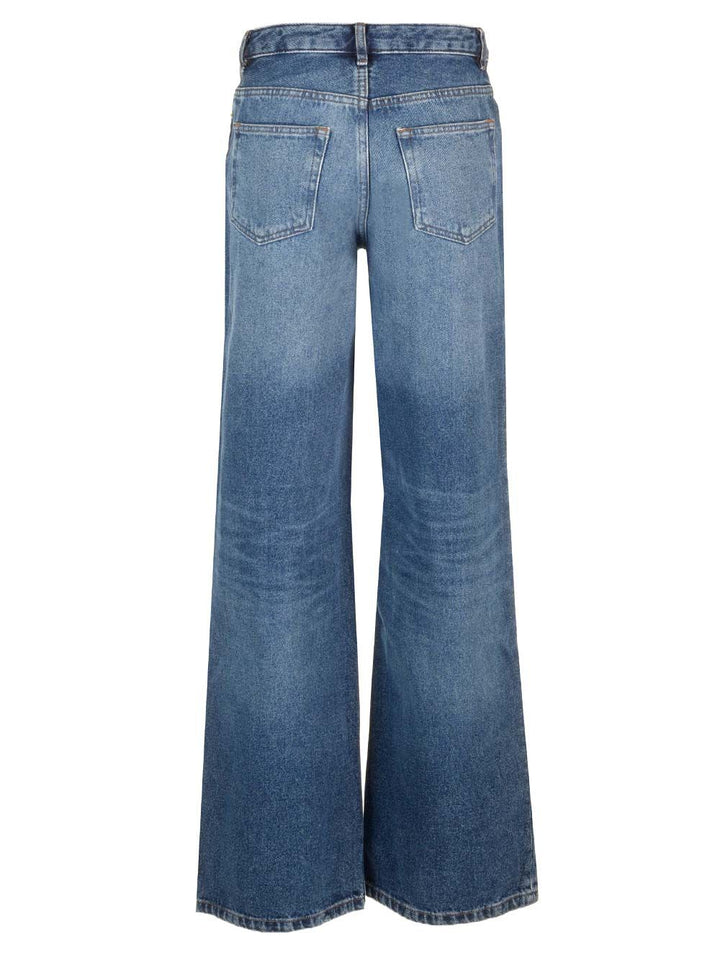 A.P.C. Elisabeth Jeans - Blu | e110723acd1896e98b2441c1843af35c0a2c6692