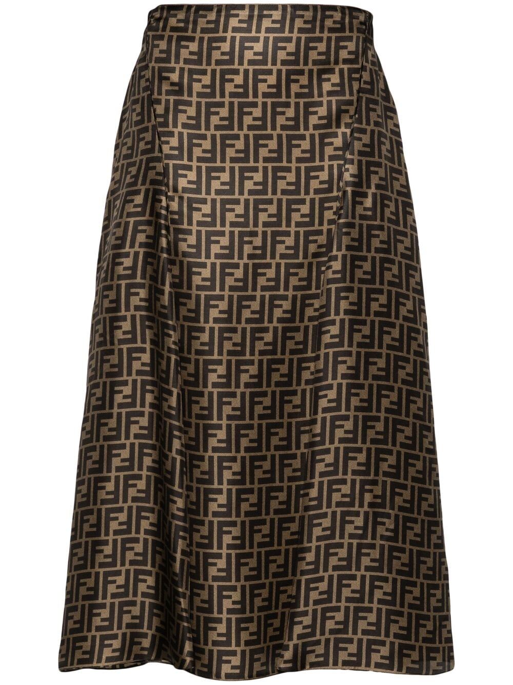 Fendi Midi skirts - Marrone | 36beb3c696fcd428831a2842ab837a5e88220198