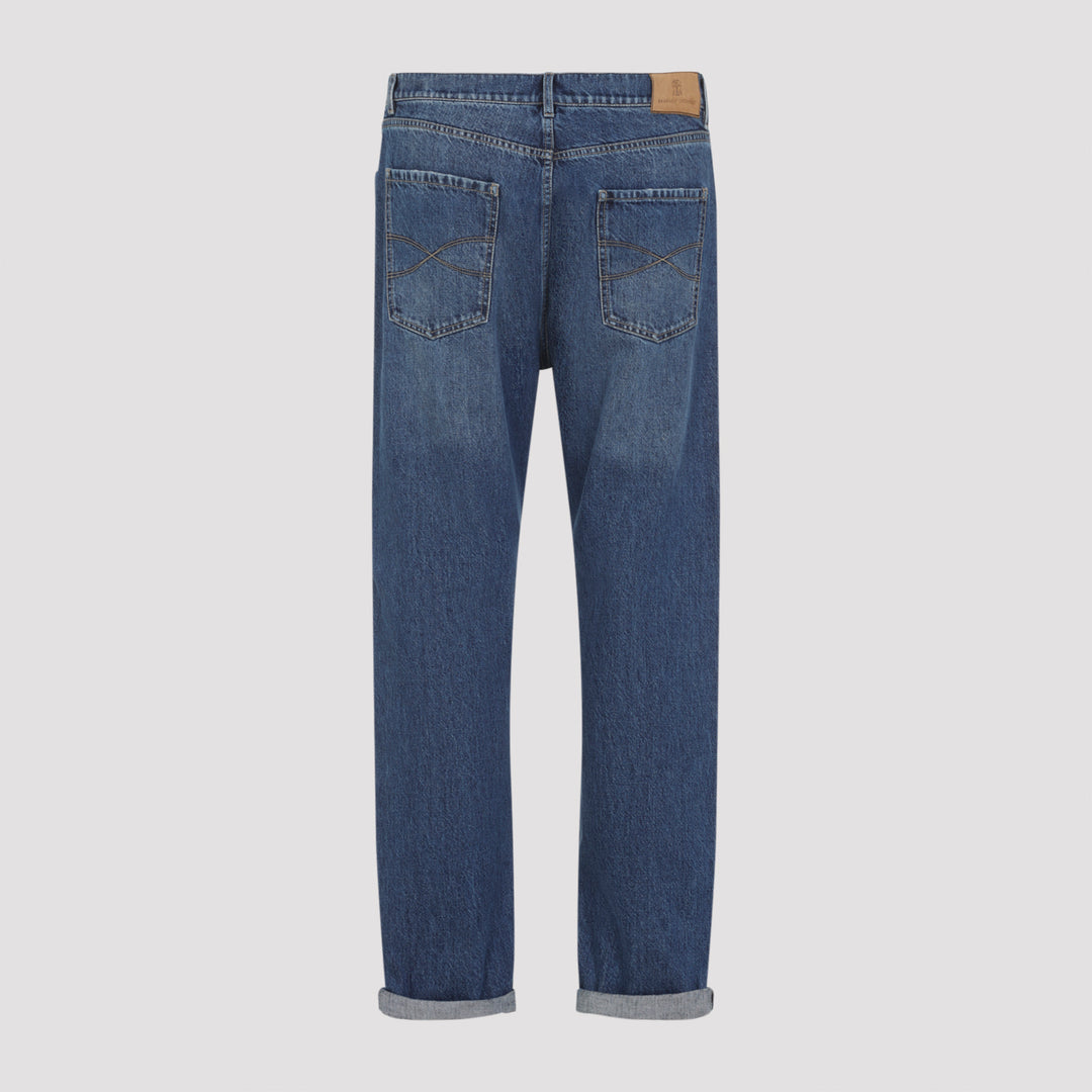 Brunello Cucinelli Jeans - Blu | 34a11e5598b2a5ee0dd701c7c6faf8205842264b