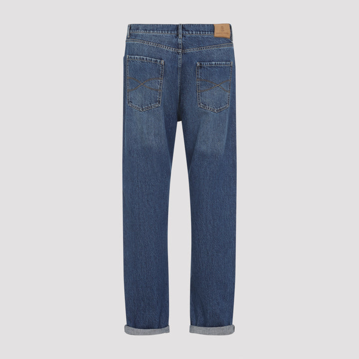 Brunello Cucinelli Jeans - Blu | 34a11e5598b2a5ee0dd701c7c6faf8205842264b