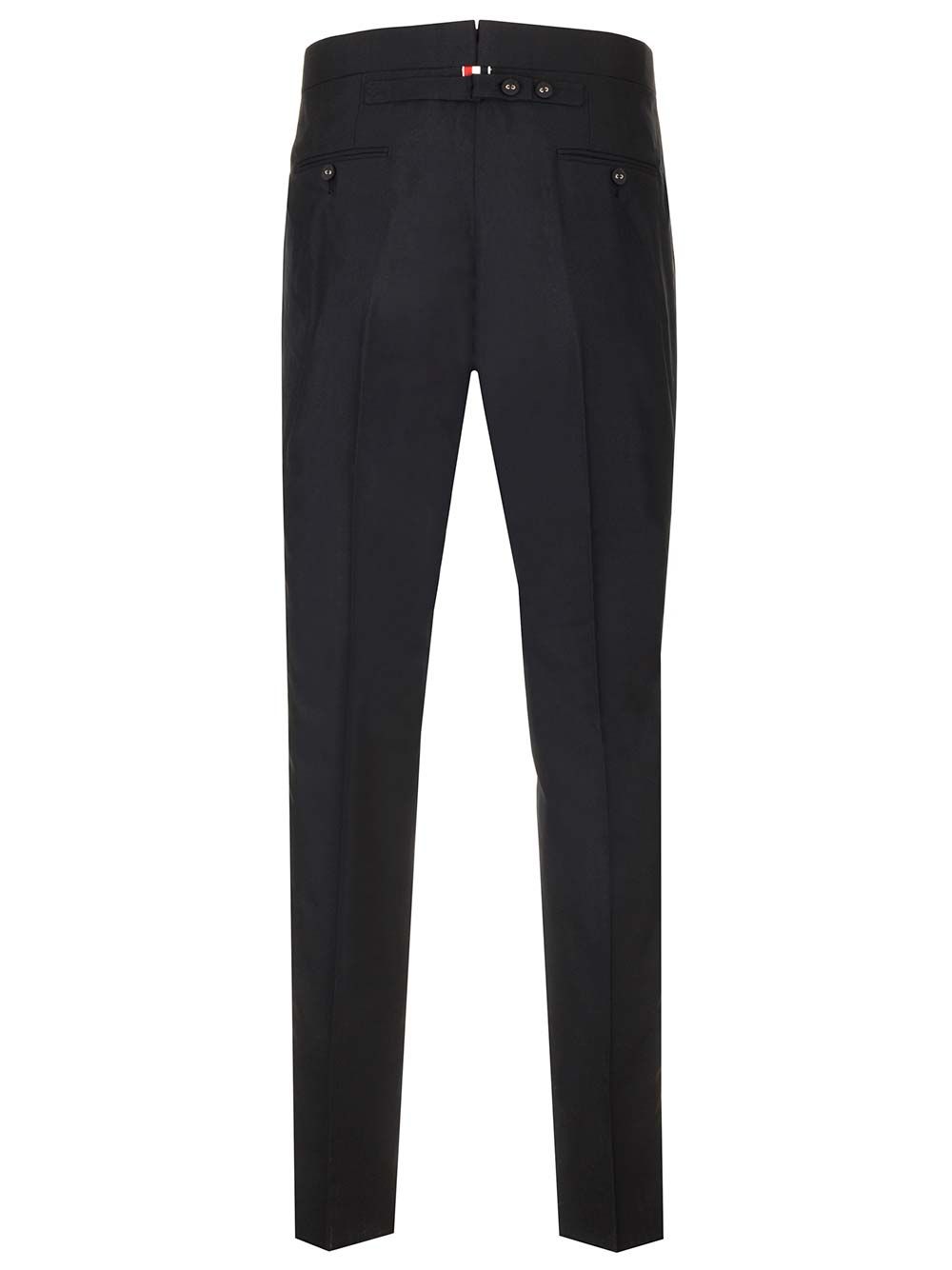 Thom Browne Skinny Trousers - Nero | f6f282d1f4eb59fb8a6b9d08f65e772fa5ba9ca0