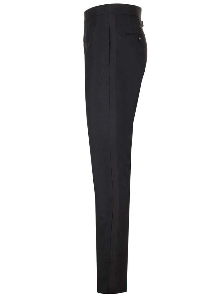 Thom Browne Skinny Trousers - Nero | e1414cf56bfb48bbddb8bb79cdabc68a46a89817
