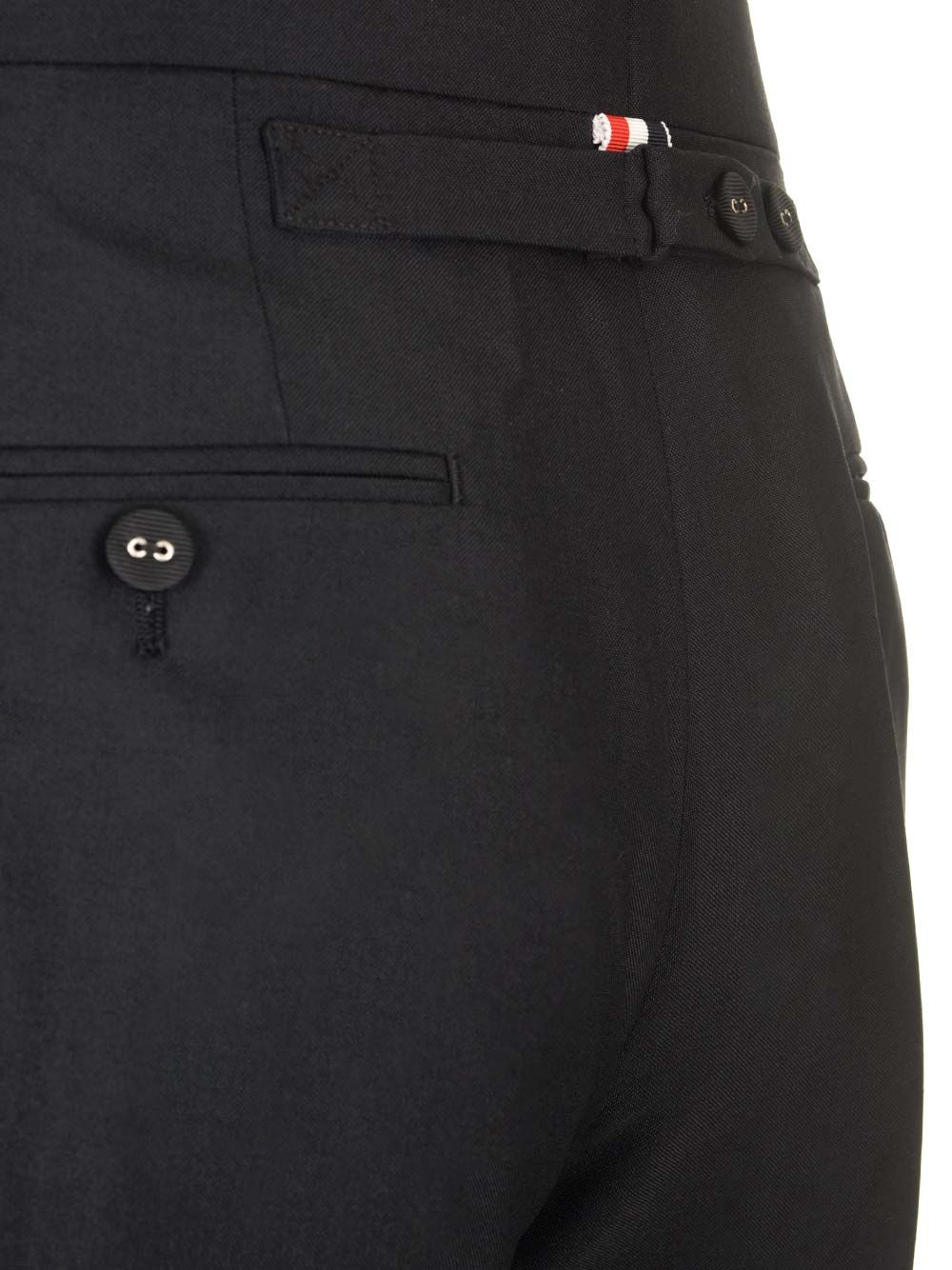 Thom Browne Skinny Trousers - Nero | ca7f10e9652f21738f79a2cdb93a94db7b65b3f1