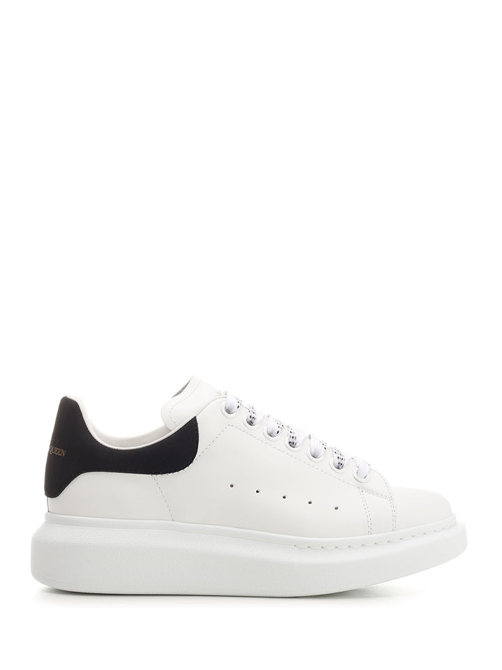 Mcqueen Oversized  With Black Heel Sneakers - Bianco | e229a42263561dd9bc6394ca22c74fd669692d0e
