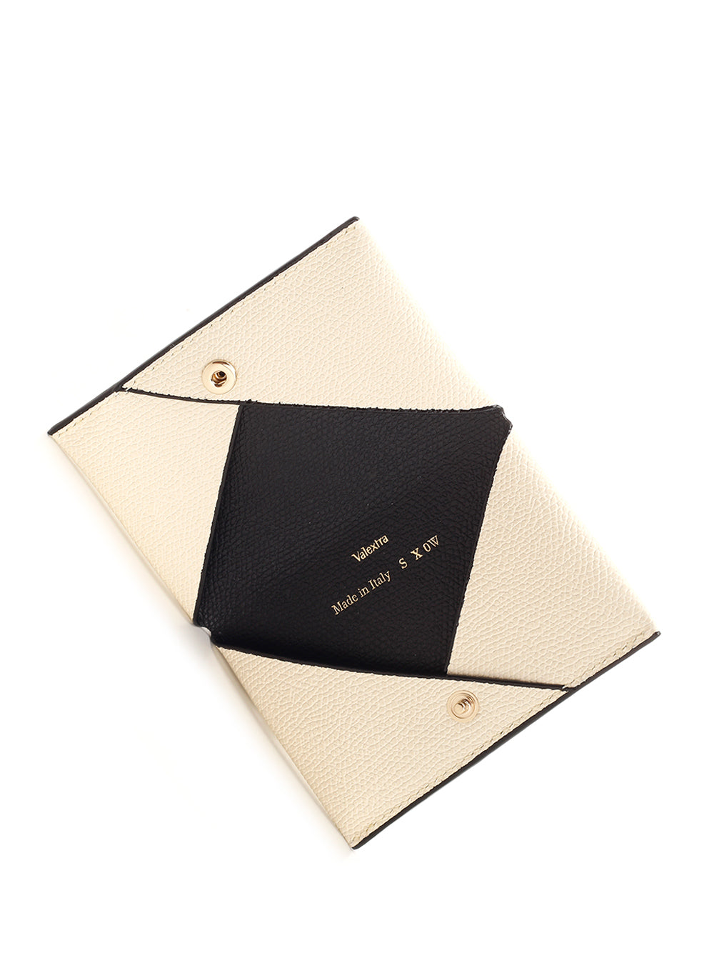 Valextra Button Card Holder Wallets - Bianco | 1ec1bf68705a0abdcf8b3ac86a9c3130f525aeae