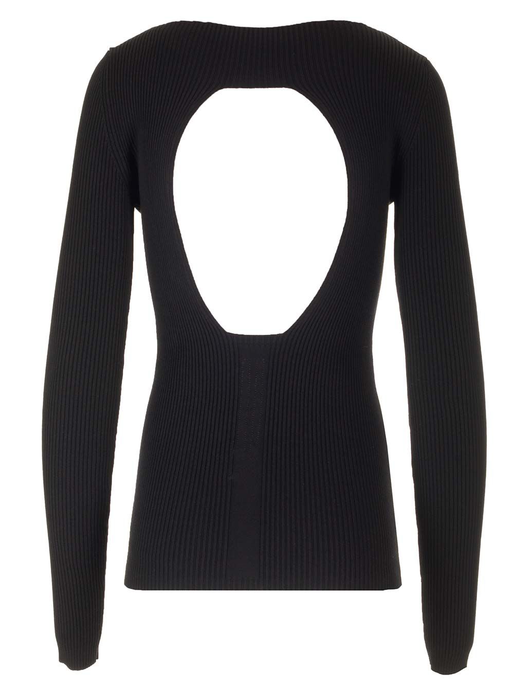 Rick Owens Knit Top Top - Nero | b2b495fcc8caa2f987919c018a9f5ccaa23ab75c