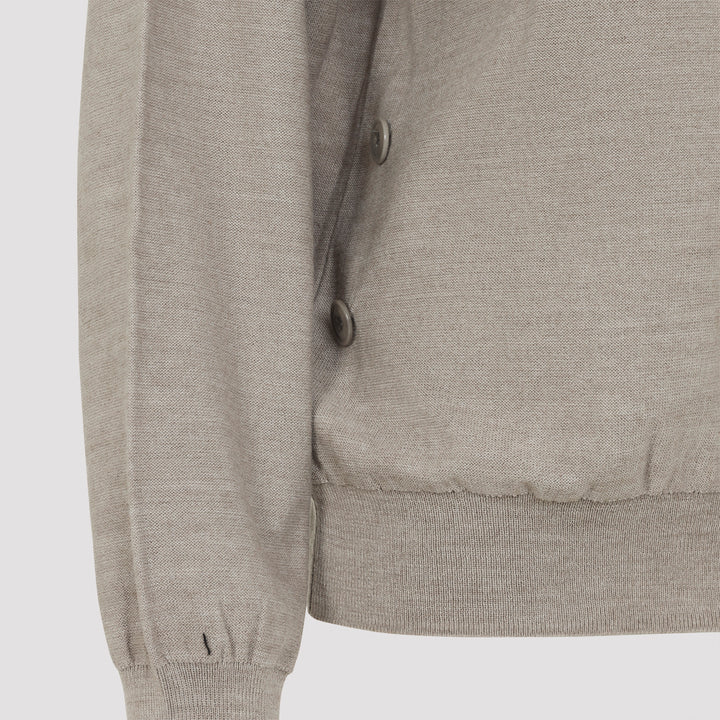 Lemaire Cardigan - Nude & Neutrals | 83b1ff6fe4608bcfab727a2861c85bcb36bf3351