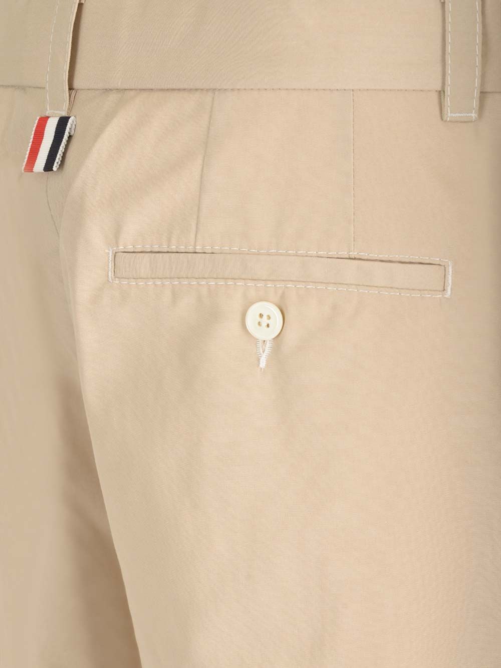 Thom Browne Typewriter Cloth Trousers - Beige | b1e4b8c2d8fd057f95beb209cdcd58cf0837d3e2
