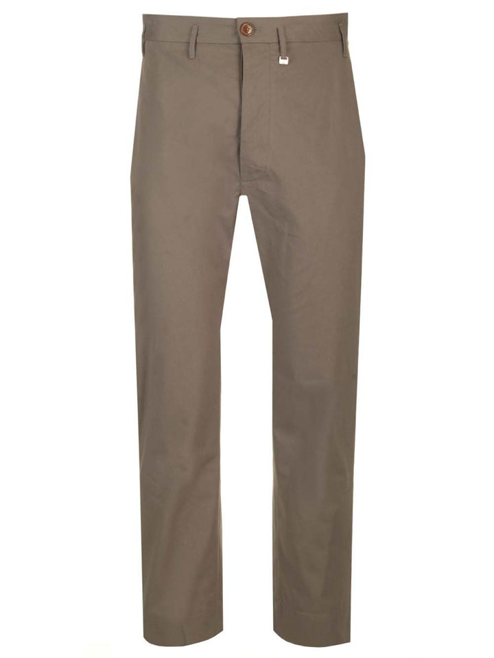 Vivienne Westwood M Cropped Cruise Trousers - Verde | ed5c384cca8979a7aba5de1812eefb3293a2d8fa