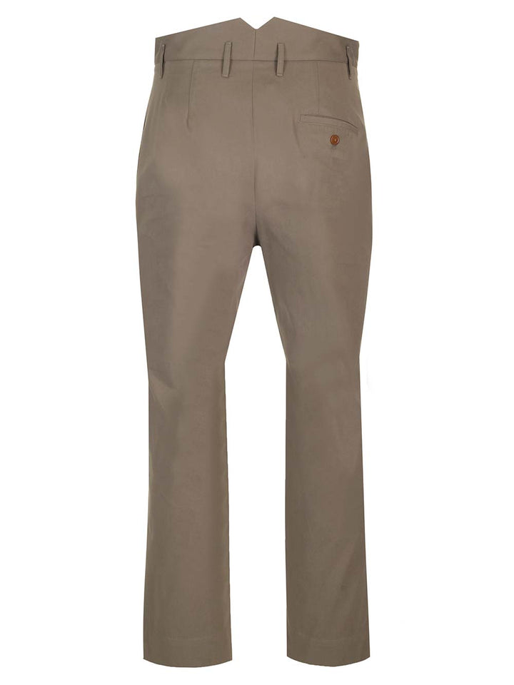 Vivienne Westwood M Cropped Cruise Trousers - Verde | 2b619f0adafd1d3385d06087fbaa12d3fc102b80