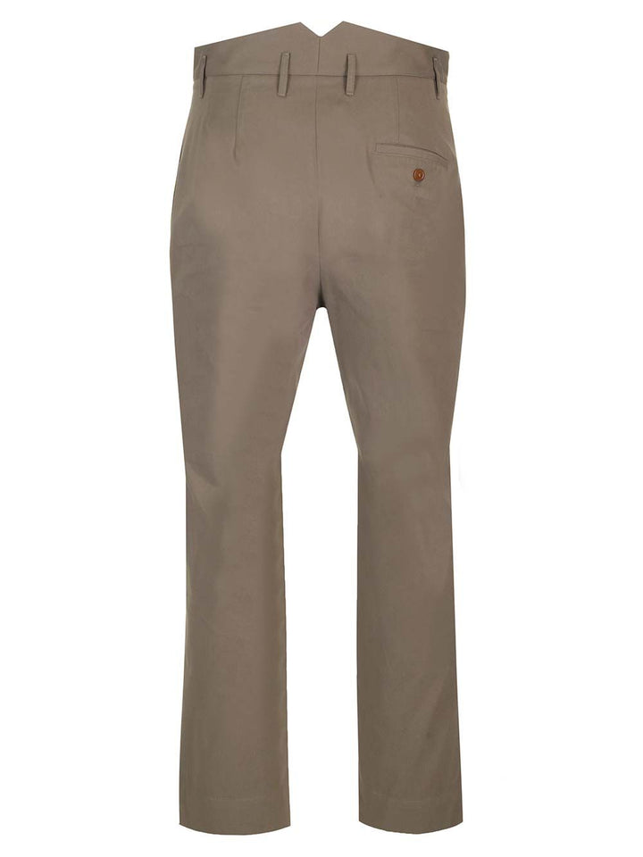 Vivienne Westwood M Cropped Cruise Trousers - Verde | 4eb7830a956371847cc9bbc3c9f39e9538d39119