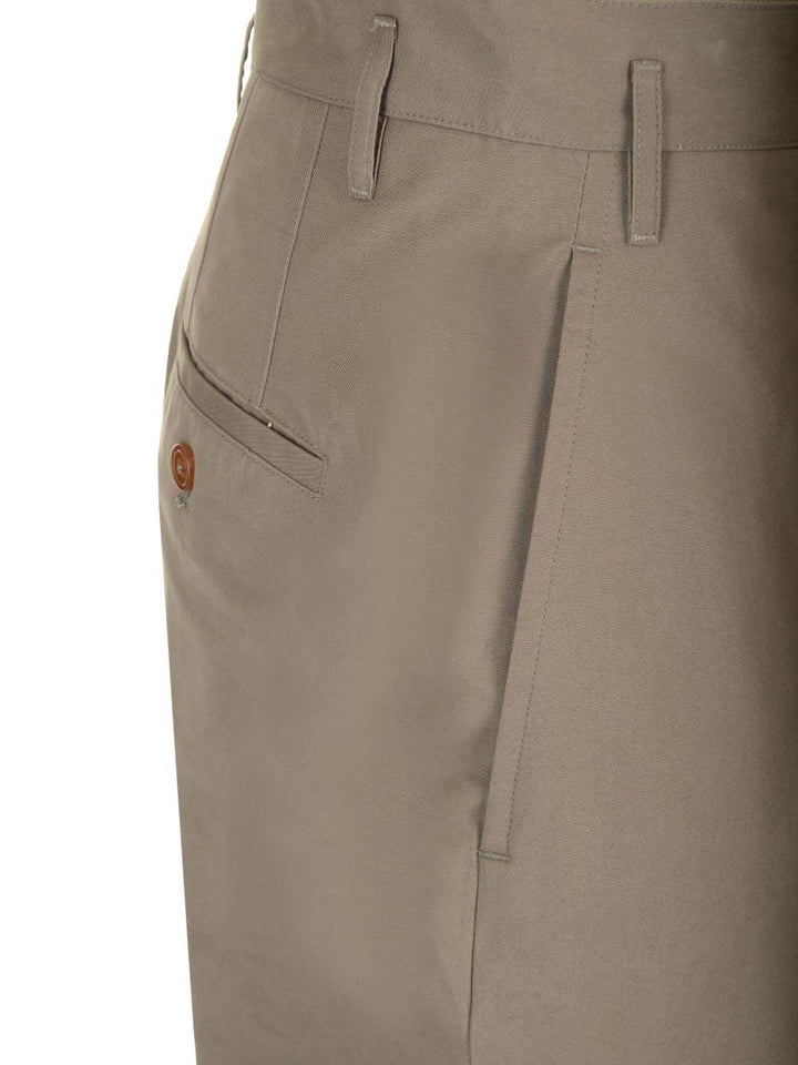 Vivienne Westwood M Cropped Cruise Trousers - Verde | 91dc6d712e4edc3c453df2361349bd5f70c7a590