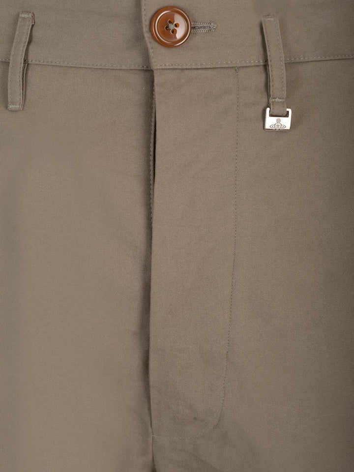 Vivienne Westwood M Cropped Cruise Trousers - Verde | a59ae9d380075031d67fae8b152789593f3420e6