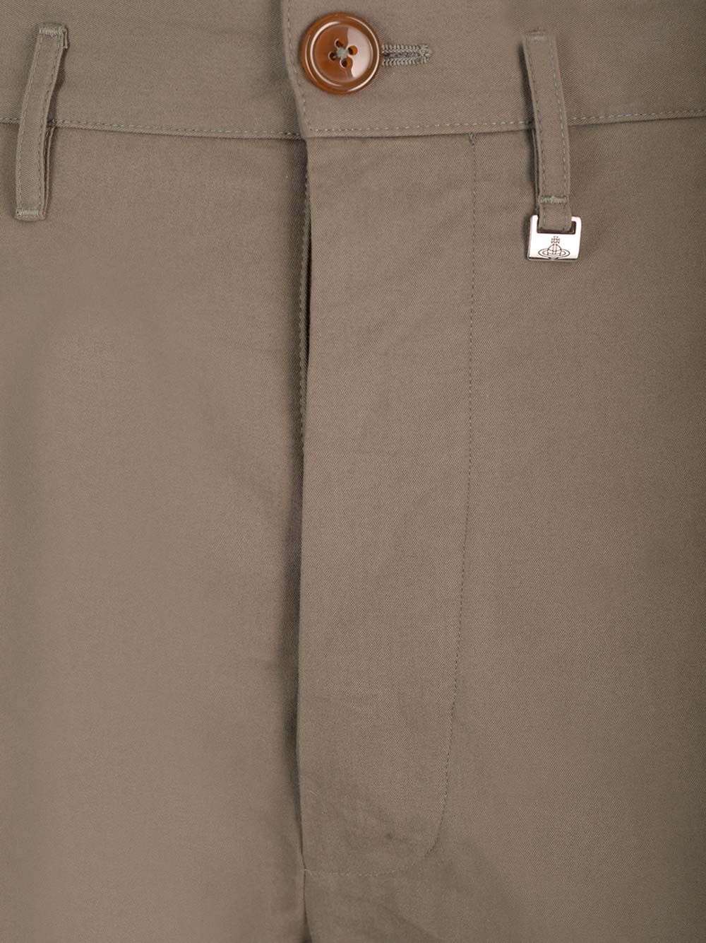 Vivienne Westwood M Cropped Cruise Trousers - Verde | d3253d820ec423d495857acc76d39bc9e6aa9774