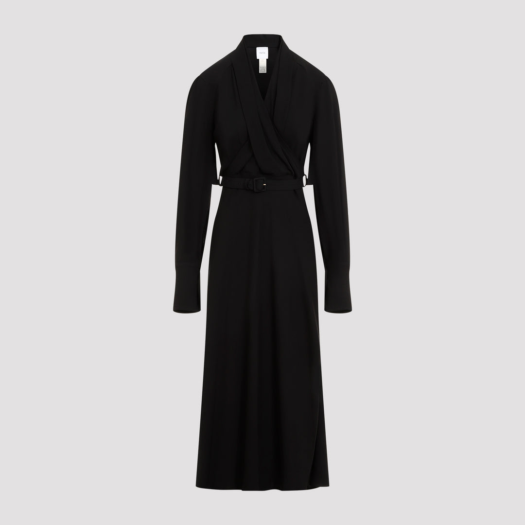 Patou Midi dresses - Nero | 3a5d84277b073fcdd9aed6f7d0ab7e1b36814a63