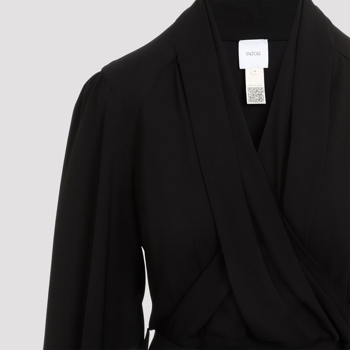 Patou Midi dresses - Nero | 57b0dc045cb41f2b2ffd68432e4a785a2a96eb74