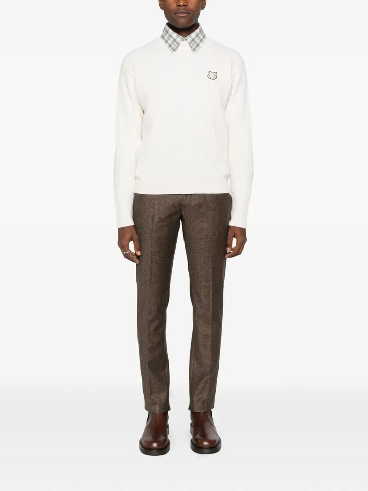 Maison KitsunÉ Pullover - Nude & Neutrals | ce994f19eb3f1c865741b025ed2fc4664cd08055