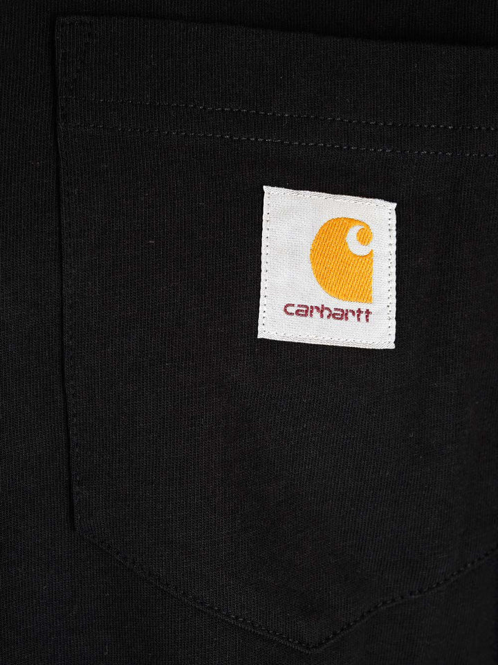 Carhartt Wip With Applied Pocket T-Shirt - Nero | 543bbf0b3c58564601eed1c2cf3c8c2108a8046a
